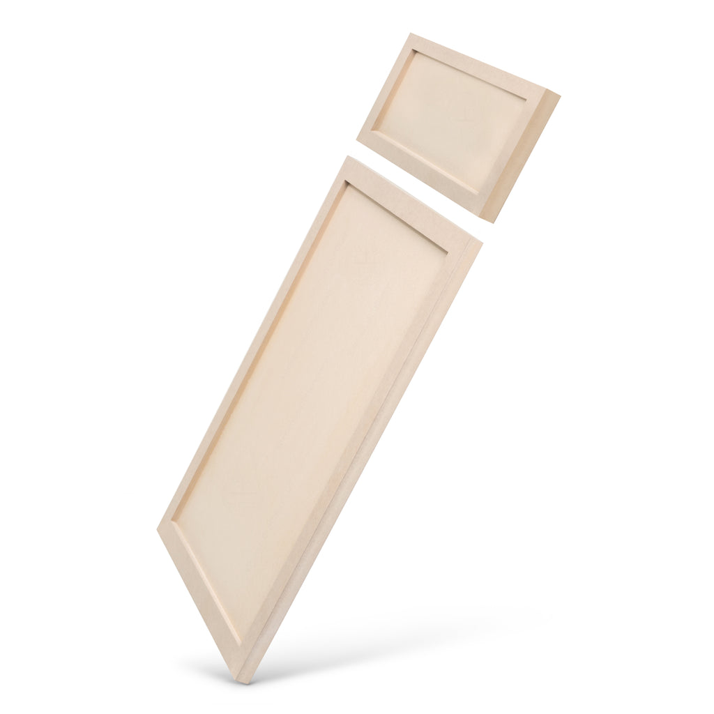 Slim Shaker drawer front and cabinet door – ultra-thin frame profile for modern interiors