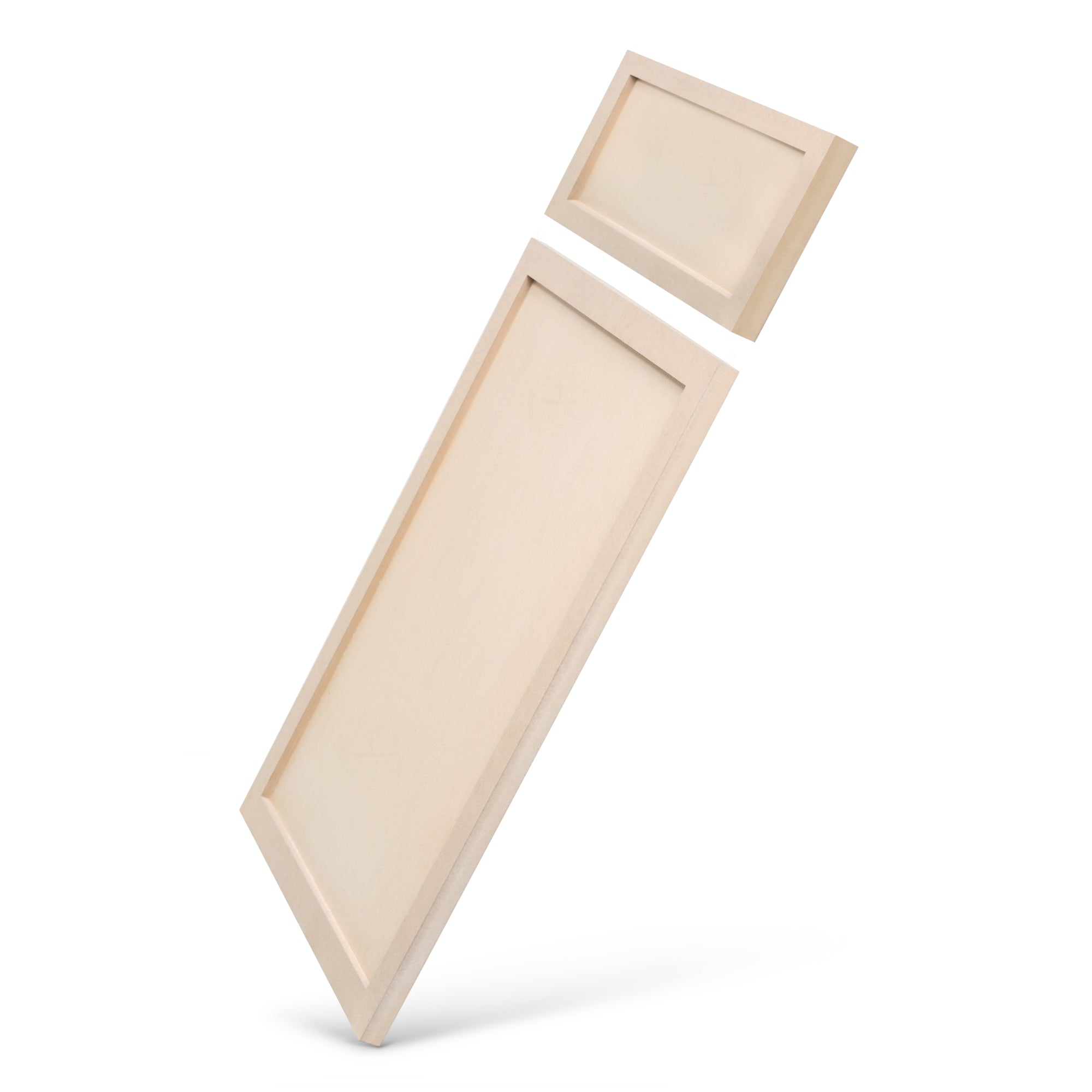 Slim Shaker drawer front and cabinet door – ultra-thin frame profile for modern interiors